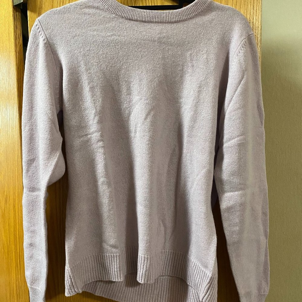 Purple Cashmere Sweater